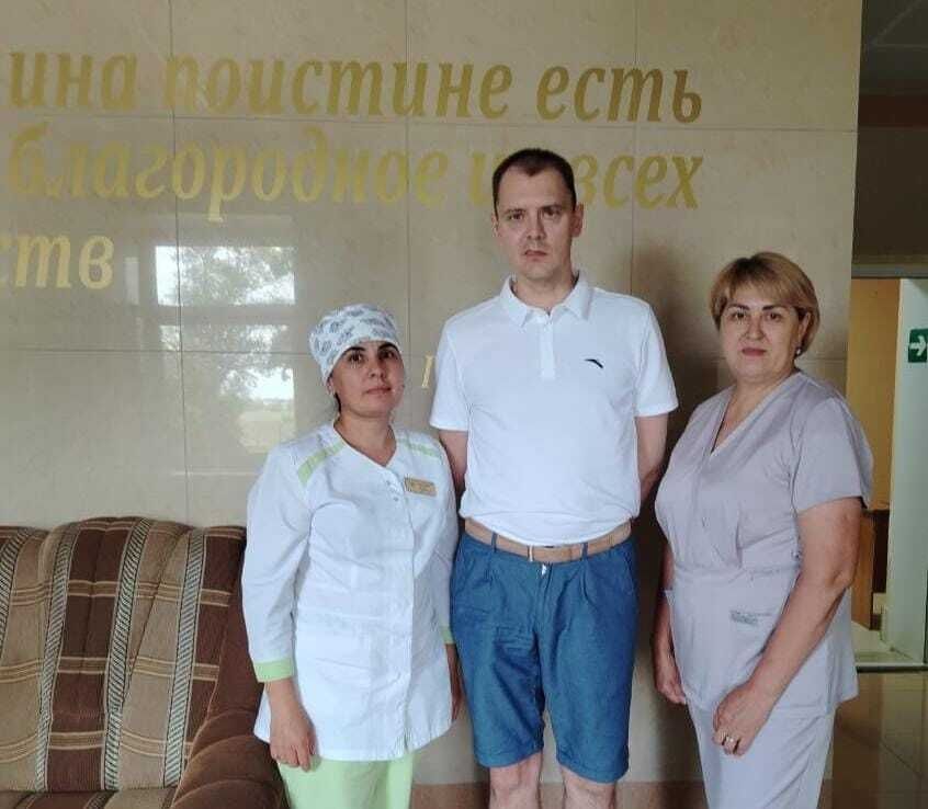 Сегодня в стенах нашей больницы принимали необычного пациента