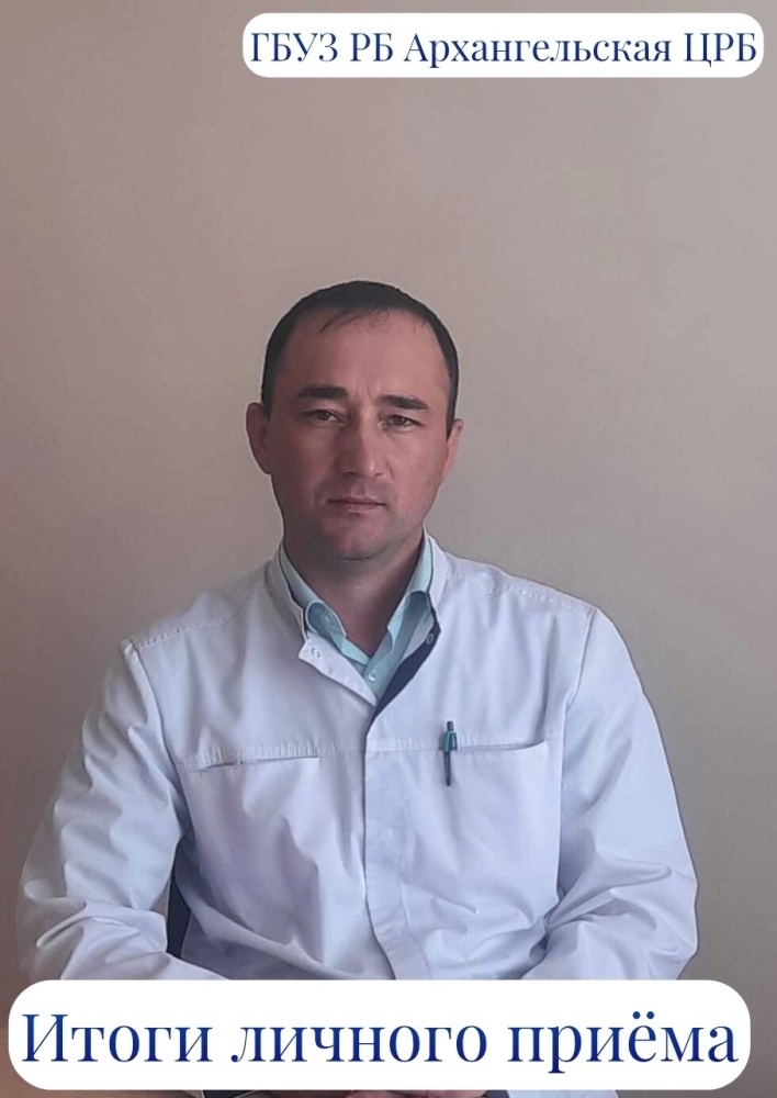 Итоги личного приёма граждан